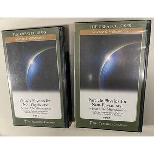 The Great Courses DVD Collection Particle Physics for Non-Scientists Part 1 & 2